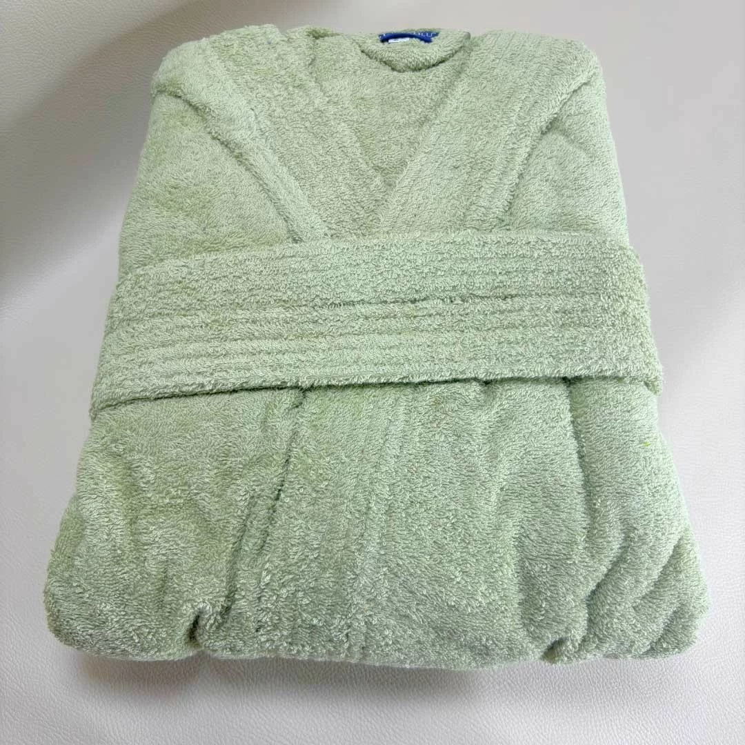 Accappatoio Personalizzato Verde Salvia...