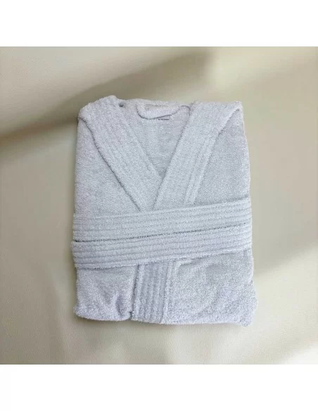 Accappatoio Personalizzato Grigio Perla LineaBlu art. Marte