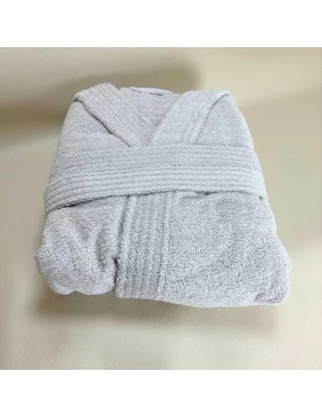 Accappatoio Personalizzato Grigio Perla LineaBlu art. Marte