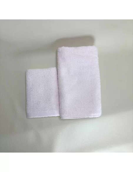 Coppia Asciugamani Personalizzati LineaBlu art. Marte Spugna 420gr/mq