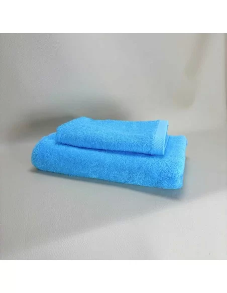 Coppia Asciugamani Personalizzati LineaBlu art. Marte Spugna 420gr/mq