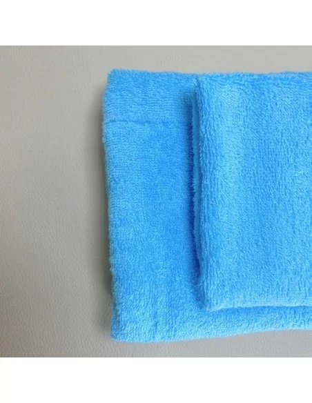 Coppia Asciugamani Personalizzati LineaBlu art. Marte Spugna 420gr/mq