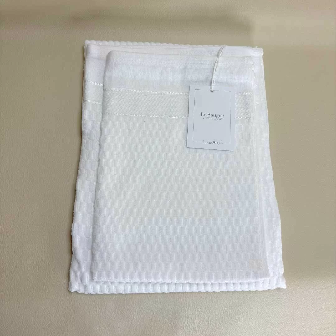 Coppia Asciugamani LineaBlu art. Diamante...