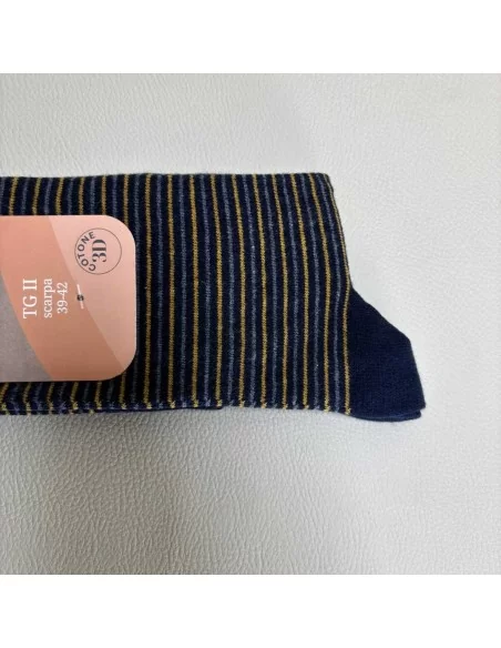 Calzini Lunghi da uomo Ragno art. U849CS caldo cotone Righe