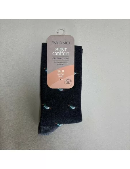 Calzini Lunghi da uomo Ragno art. U859CS caldo cotone Papere