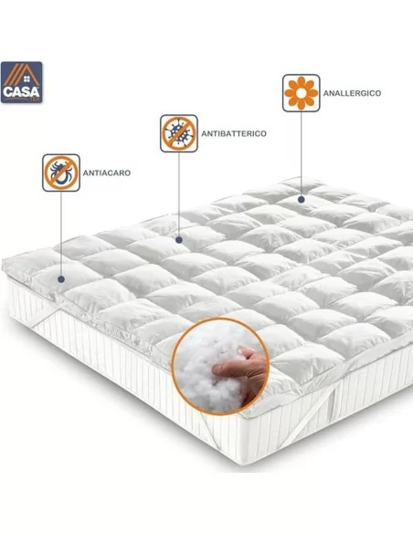 Topper Materasso Correttore FactoryHome art. Inhom 500gr/mq