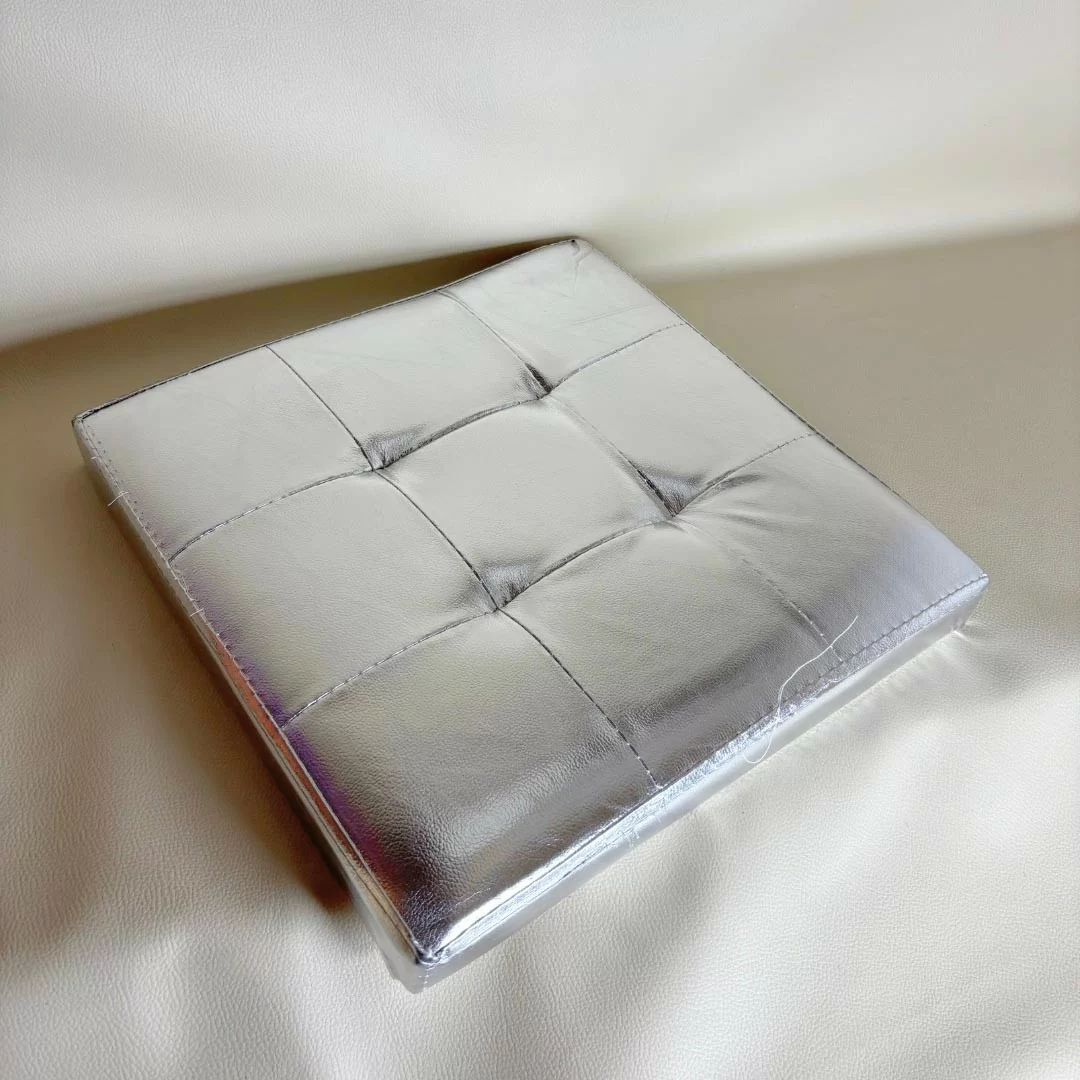 Pouf Contenitore Ecopelle LineaBlu Quadrato